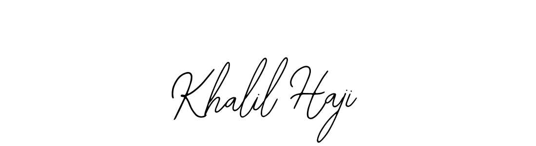 if you are searching for the best signature style for your name Khalil Haji. so please give up your signature search. here we have designed multiple signature styles  using Bearetta-2O07w. Khalil Haji signature style 12 images and pictures png