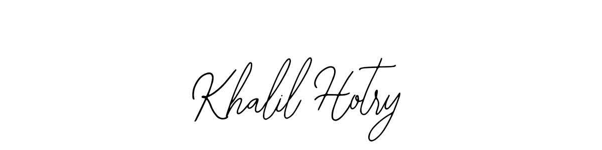 Create a beautiful signature design for name Khalil Hotry. With this signature (Bearetta-2O07w) fonts, you can make a handwritten signature for free. Khalil Hotry signature style 12 images and pictures png