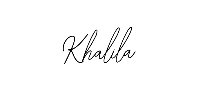 Make a short Khalila signature style. Manage your documents anywhere anytime using Bearetta-2O07w. Create and add eSignatures, submit forms, share and send files easily. Khalila signature style 12 images and pictures png