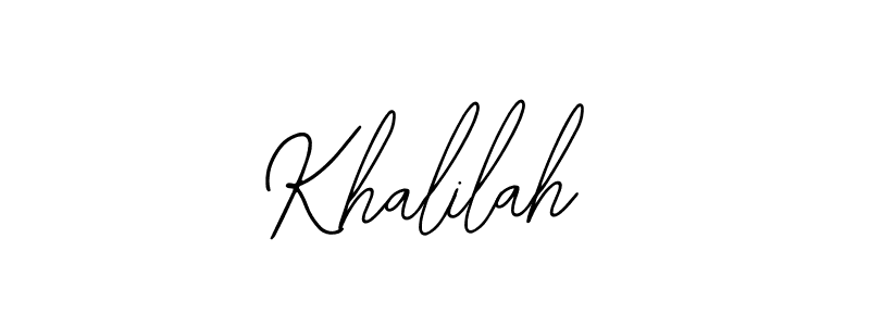 Once you've used our free online signature maker to create your best signature Bearetta-2O07w style, it's time to enjoy all of the benefits that Khalilah name signing documents. Khalilah signature style 12 images and pictures png