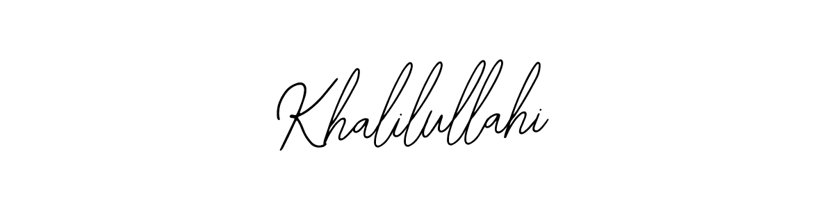 Also we have Khalilullahi name is the best signature style. Create professional handwritten signature collection using Bearetta-2O07w autograph style. Khalilullahi signature style 12 images and pictures png