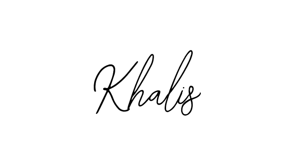 See photos of Khalis official signature by Spectra . Check more albums & portfolios. Read reviews & check more about Bearetta-2O07w font. Khalis signature style 12 images and pictures png