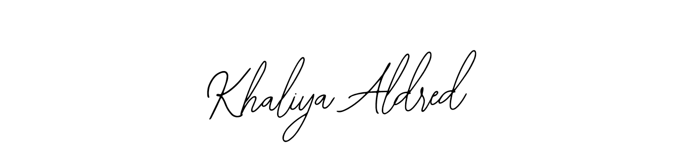 Here are the top 10 professional signature styles for the name Khaliya Aldred. These are the best autograph styles you can use for your name. Khaliya Aldred signature style 12 images and pictures png