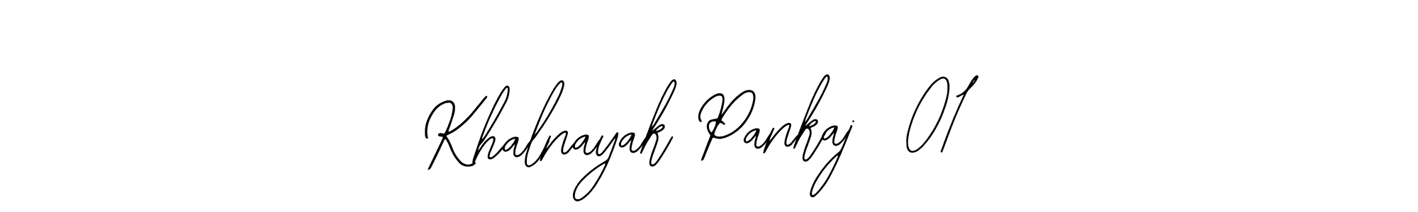 Use a signature maker to create a handwritten signature online. With this signature software, you can design (Bearetta-2O07w) your own signature for name Khalnayak Pankaj  01. Khalnayak Pankaj  01 signature style 12 images and pictures png