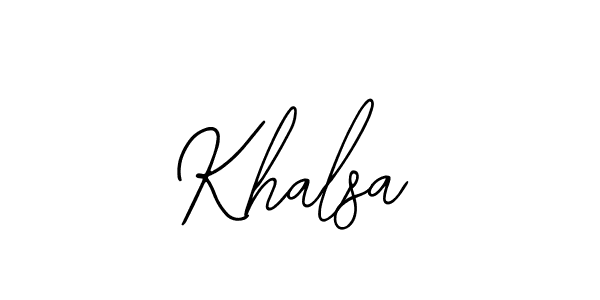 You should practise on your own different ways (Bearetta-2O07w) to write your name (Khalsa) in signature. don't let someone else do it for you. Khalsa signature style 12 images and pictures png