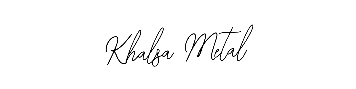 Similarly Bearetta-2O07w is the best handwritten signature design. Signature creator online .You can use it as an online autograph creator for name Khalsa Metal. Khalsa Metal signature style 12 images and pictures png