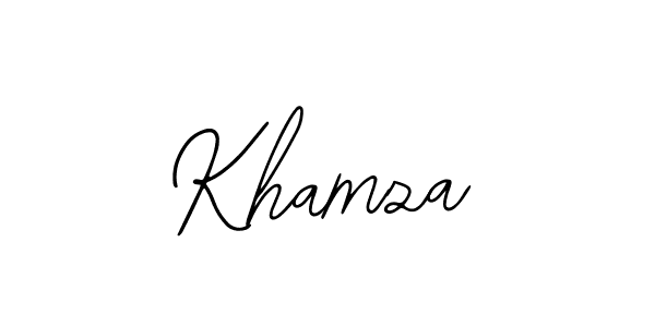 How to Draw Khamza signature style? Bearetta-2O07w is a latest design signature styles for name Khamza. Khamza signature style 12 images and pictures png