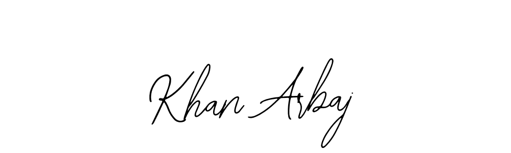 How to Draw Khan Arbaj signature style? Bearetta-2O07w is a latest design signature styles for name Khan Arbaj. Khan Arbaj signature style 12 images and pictures png