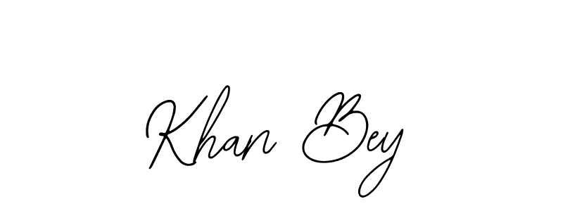 Create a beautiful signature design for name Khan Bey. With this signature (Bearetta-2O07w) fonts, you can make a handwritten signature for free. Khan Bey signature style 12 images and pictures png