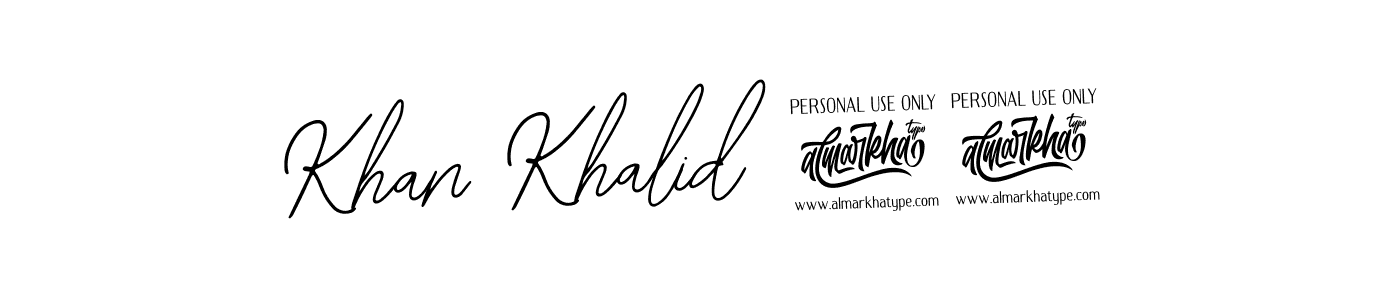 Khan Khalid 72 stylish signature style. Best Handwritten Sign (Bearetta-2O07w) for my name. Handwritten Signature Collection Ideas for my name Khan Khalid 72. Khan Khalid 72 signature style 12 images and pictures png