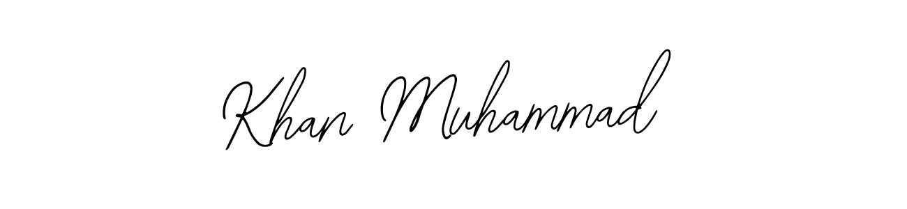 How to make Khan Muhammad signature? Bearetta-2O07w is a professional autograph style. Create handwritten signature for Khan Muhammad name. Khan Muhammad signature style 12 images and pictures png