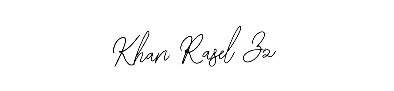Make a beautiful signature design for name Khan Rasel Zz. With this signature (Bearetta-2O07w) style, you can create a handwritten signature for free. Khan Rasel Zz signature style 12 images and pictures png