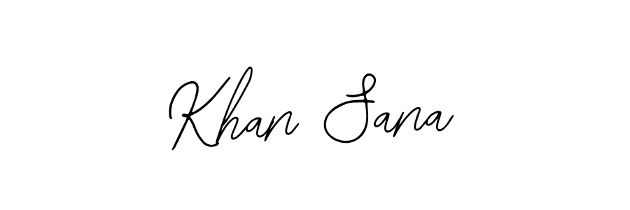 if you are searching for the best signature style for your name Khan Sana. so please give up your signature search. here we have designed multiple signature styles  using Bearetta-2O07w. Khan Sana signature style 12 images and pictures png