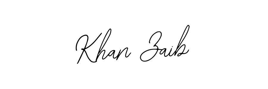 if you are searching for the best signature style for your name Khan Zaib. so please give up your signature search. here we have designed multiple signature styles  using Bearetta-2O07w. Khan Zaib signature style 12 images and pictures png