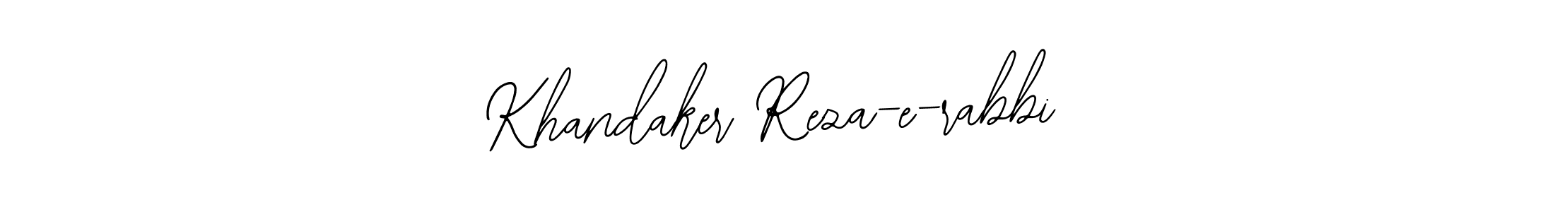 How to Draw Khandaker Reza-e-rabbi signature style? Bearetta-2O07w is a latest design signature styles for name Khandaker Reza-e-rabbi. Khandaker Reza-e-rabbi signature style 12 images and pictures png