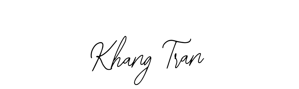 Best and Professional Signature Style for Khang Tran. Bearetta-2O07w Best Signature Style Collection. Khang Tran signature style 12 images and pictures png