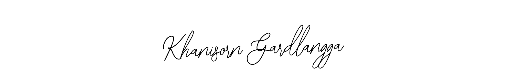 It looks lik you need a new signature style for name Khanisorn Gardlangga. Design unique handwritten (Bearetta-2O07w) signature with our free signature maker in just a few clicks. Khanisorn Gardlangga signature style 12 images and pictures png