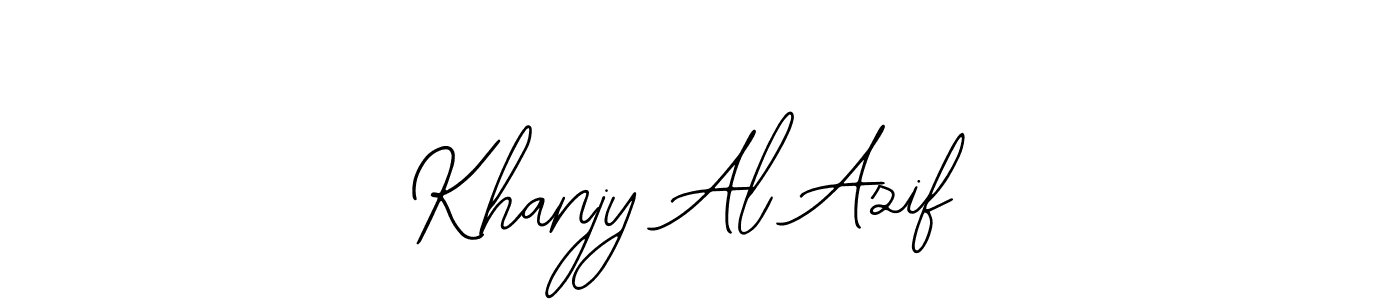 How to make Khanjy Al Azif name signature. Use Bearetta-2O07w style for creating short signs online. This is the latest handwritten sign. Khanjy Al Azif signature style 12 images and pictures png