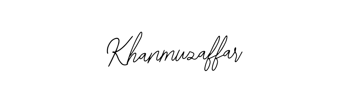 Khanmuzaffar stylish signature style. Best Handwritten Sign (Bearetta-2O07w) for my name. Handwritten Signature Collection Ideas for my name Khanmuzaffar. Khanmuzaffar signature style 12 images and pictures png