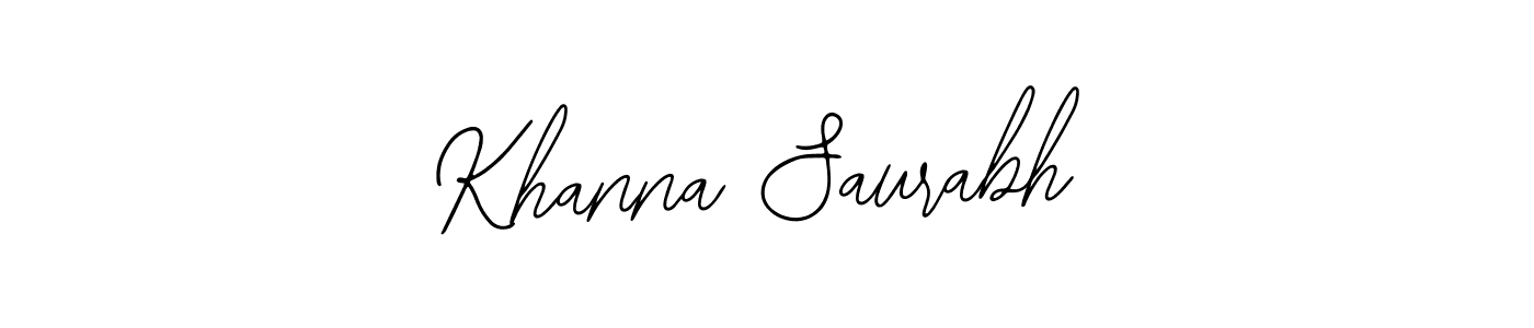 This is the best signature style for the Khanna Saurabh name. Also you like these signature font (Bearetta-2O07w). Mix name signature. Khanna Saurabh signature style 12 images and pictures png