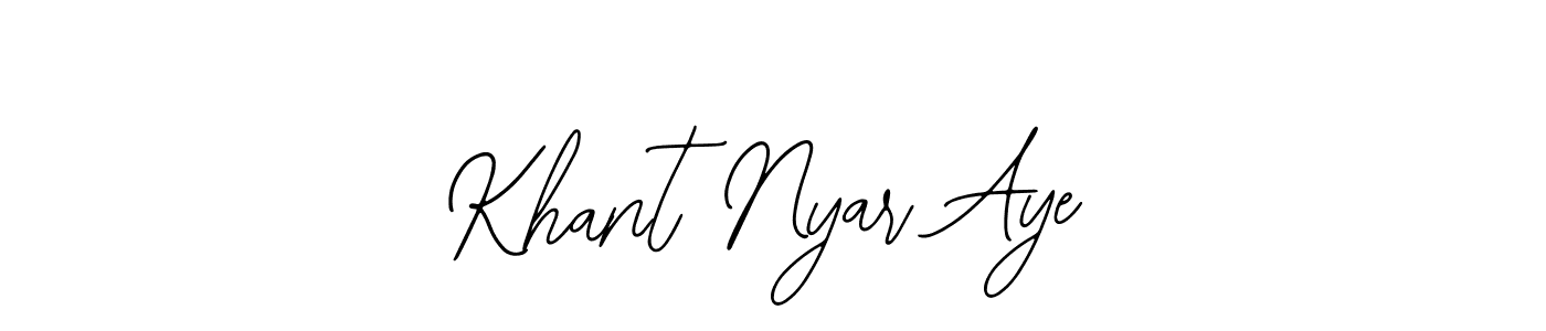 Once you've used our free online signature maker to create your best signature Bearetta-2O07w style, it's time to enjoy all of the benefits that Khant Nyar Aye name signing documents. Khant Nyar Aye signature style 12 images and pictures png