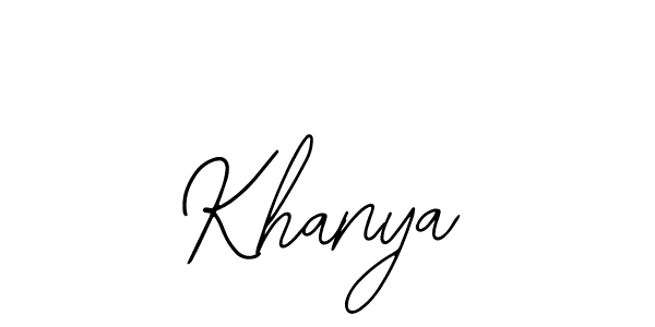 Also You can easily find your signature by using the search form. We will create Khanya name handwritten signature images for you free of cost using Bearetta-2O07w sign style. Khanya signature style 12 images and pictures png