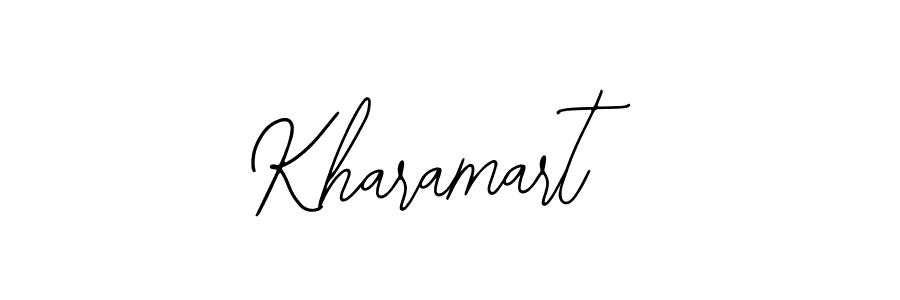 Also You can easily find your signature by using the search form. We will create Kharamart name handwritten signature images for you free of cost using Bearetta-2O07w sign style. Kharamart signature style 12 images and pictures png