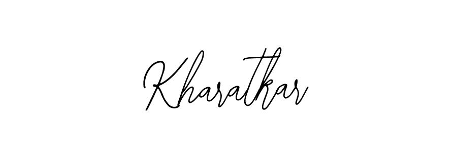 Similarly Bearetta-2O07w is the best handwritten signature design. Signature creator online .You can use it as an online autograph creator for name Kharatkar. Kharatkar signature style 12 images and pictures png