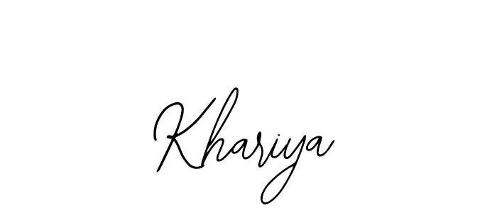 Create a beautiful signature design for name Khariya. With this signature (Bearetta-2O07w) fonts, you can make a handwritten signature for free. Khariya signature style 12 images and pictures png