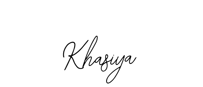 Make a beautiful signature design for name Khasiya. Use this online signature maker to create a handwritten signature for free. Khasiya signature style 12 images and pictures png