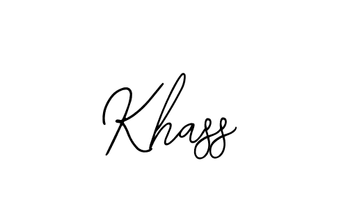 How to make Khass signature? Bearetta-2O07w is a professional autograph style. Create handwritten signature for Khass name. Khass signature style 12 images and pictures png