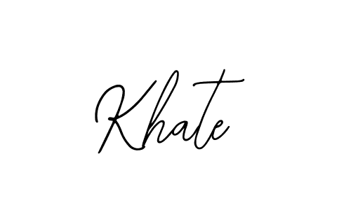 Similarly Bearetta-2O07w is the best handwritten signature design. Signature creator online .You can use it as an online autograph creator for name Khate. Khate signature style 12 images and pictures png