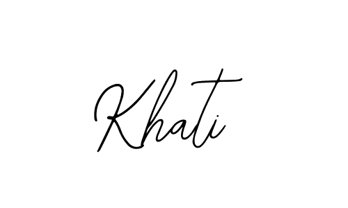 Make a short Khati signature style. Manage your documents anywhere anytime using Bearetta-2O07w. Create and add eSignatures, submit forms, share and send files easily. Khati signature style 12 images and pictures png