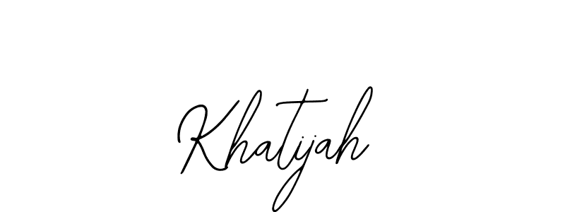 Best and Professional Signature Style for Khatijah. Bearetta-2O07w Best Signature Style Collection. Khatijah signature style 12 images and pictures png