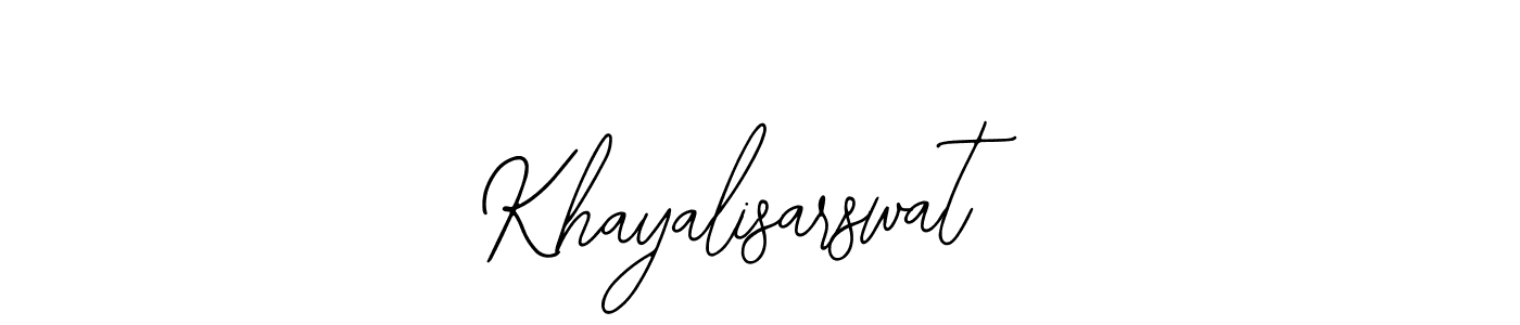 Make a beautiful signature design for name Khayalisarswat. With this signature (Bearetta-2O07w) style, you can create a handwritten signature for free. Khayalisarswat signature style 12 images and pictures png