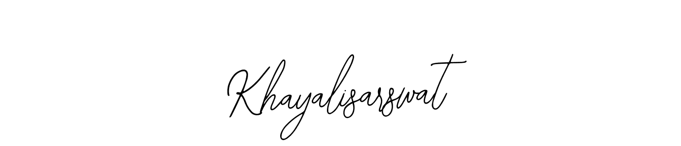 Make a beautiful signature design for name Khayalisarswat. With this signature (Bearetta-2O07w) style, you can create a handwritten signature for free. Khayalisarswat signature style 12 images and pictures png