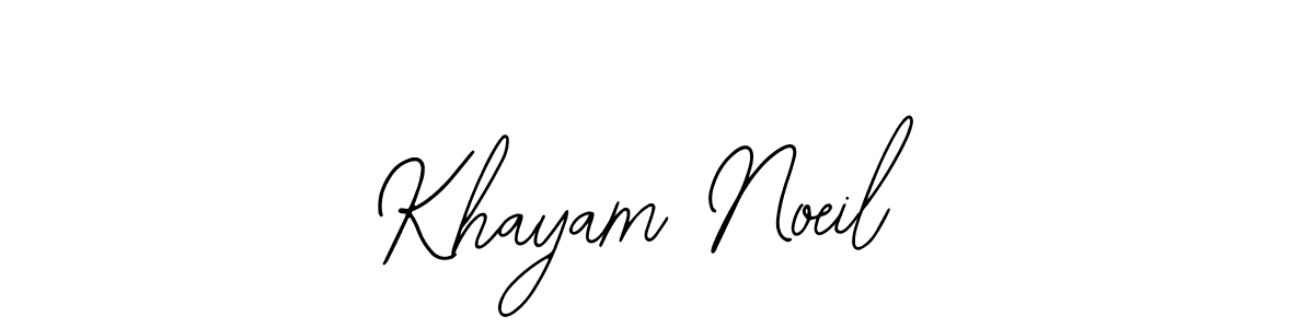 Create a beautiful signature design for name Khayam Noeil. With this signature (Bearetta-2O07w) fonts, you can make a handwritten signature for free. Khayam Noeil signature style 12 images and pictures png