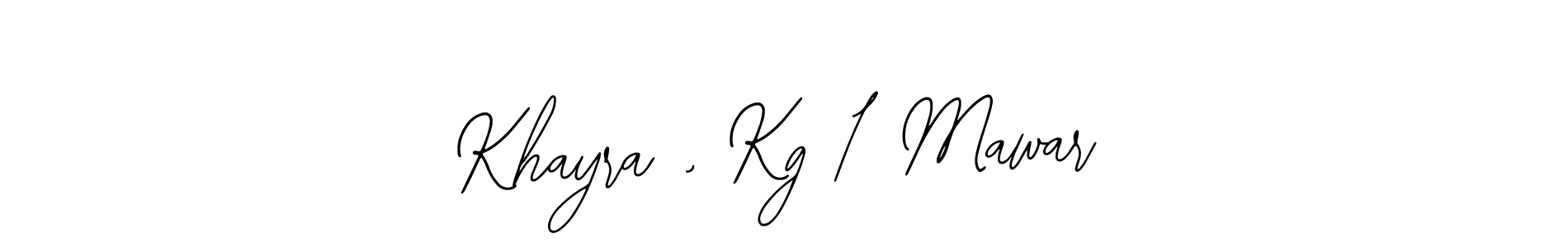 You should practise on your own different ways (Bearetta-2O07w) to write your name (Khayra , Kg 1 Mawar) in signature. don't let someone else do it for you. Khayra , Kg 1 Mawar signature style 12 images and pictures png