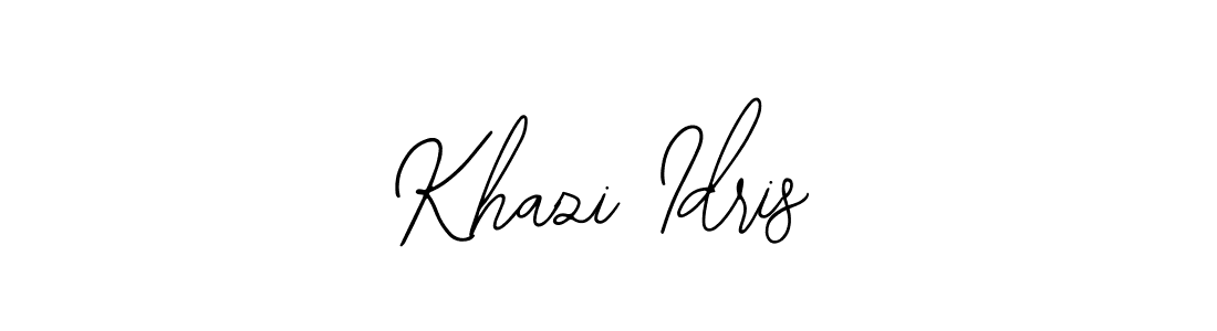 How to make Khazi Idris signature? Bearetta-2O07w is a professional autograph style. Create handwritten signature for Khazi Idris name. Khazi Idris signature style 12 images and pictures png