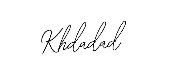 Make a short Khdadad signature style. Manage your documents anywhere anytime using Bearetta-2O07w. Create and add eSignatures, submit forms, share and send files easily. Khdadad signature style 12 images and pictures png