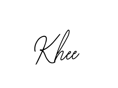 How to make Khee signature? Bearetta-2O07w is a professional autograph style. Create handwritten signature for Khee name. Khee signature style 12 images and pictures png