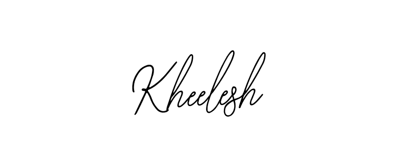 Make a short Kheelesh signature style. Manage your documents anywhere anytime using Bearetta-2O07w. Create and add eSignatures, submit forms, share and send files easily. Kheelesh signature style 12 images and pictures png