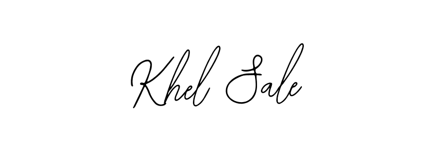 How to Draw Khel Sale signature style? Bearetta-2O07w is a latest design signature styles for name Khel Sale. Khel Sale signature style 12 images and pictures png