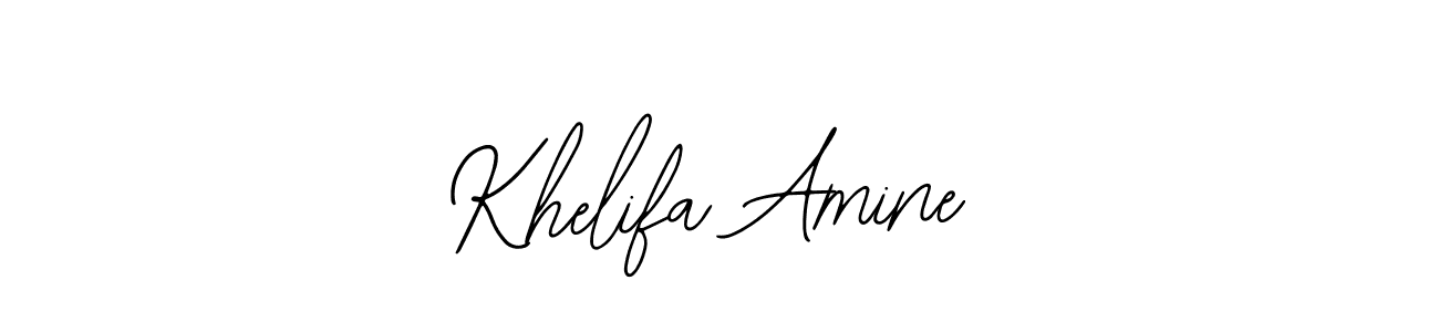 You can use this online signature creator to create a handwritten signature for the name Khelifa Amine. This is the best online autograph maker. Khelifa Amine signature style 12 images and pictures png