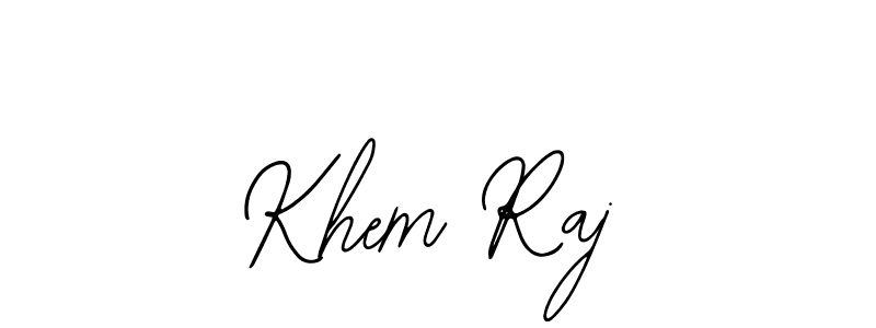 Create a beautiful signature design for name Khem Raj. With this signature (Bearetta-2O07w) fonts, you can make a handwritten signature for free. Khem Raj signature style 12 images and pictures png