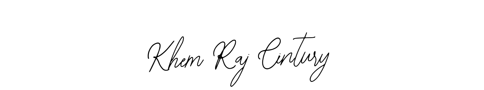 Make a beautiful signature design for name Khem Raj Cintury. With this signature (Bearetta-2O07w) style, you can create a handwritten signature for free. Khem Raj Cintury signature style 12 images and pictures png