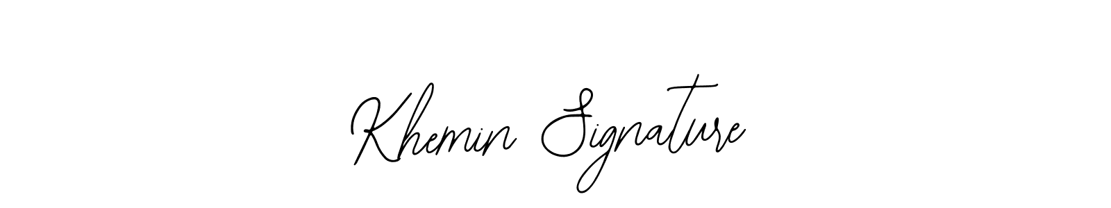 Once you've used our free online signature maker to create your best signature Bearetta-2O07w style, it's time to enjoy all of the benefits that Khemin Signature name signing documents. Khemin Signature signature style 12 images and pictures png