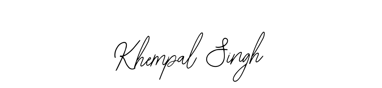 Best and Professional Signature Style for Khempal Singh. Bearetta-2O07w Best Signature Style Collection. Khempal Singh signature style 12 images and pictures png