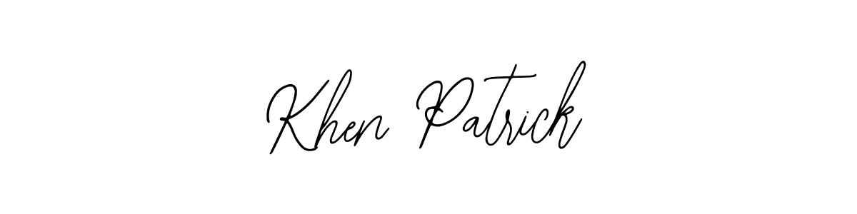 Make a beautiful signature design for name Khen Patrick. Use this online signature maker to create a handwritten signature for free. Khen Patrick signature style 12 images and pictures png