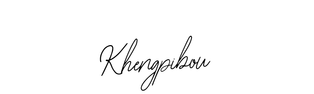 Khengpibou stylish signature style. Best Handwritten Sign (Bearetta-2O07w) for my name. Handwritten Signature Collection Ideas for my name Khengpibou. Khengpibou signature style 12 images and pictures png